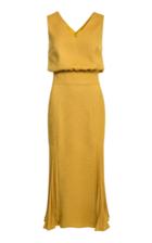 Lilli Jahilo Keira V-neck Pleated Midi Dress