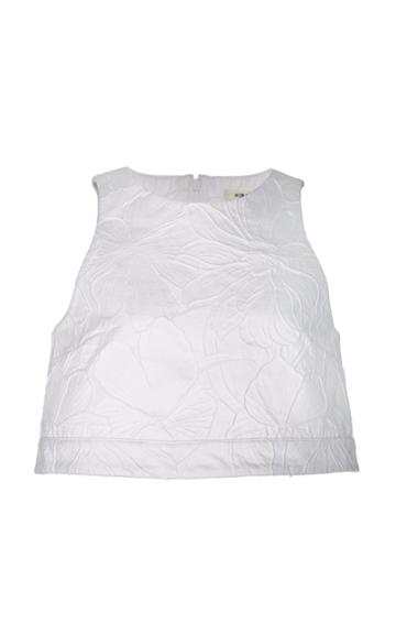 Hiraeth Francine Cotton Blend Crop Top