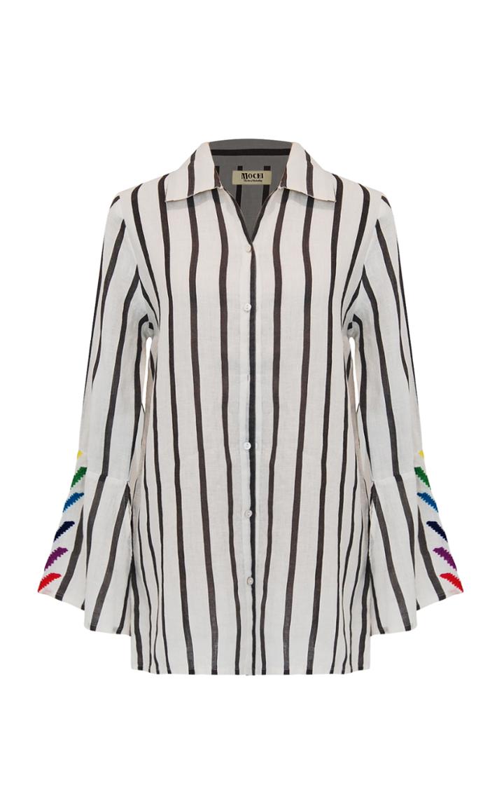 Mochi Nina Embroidered Shirt