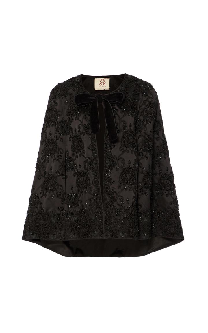 Figue Embroidered Jacqueline Capelet