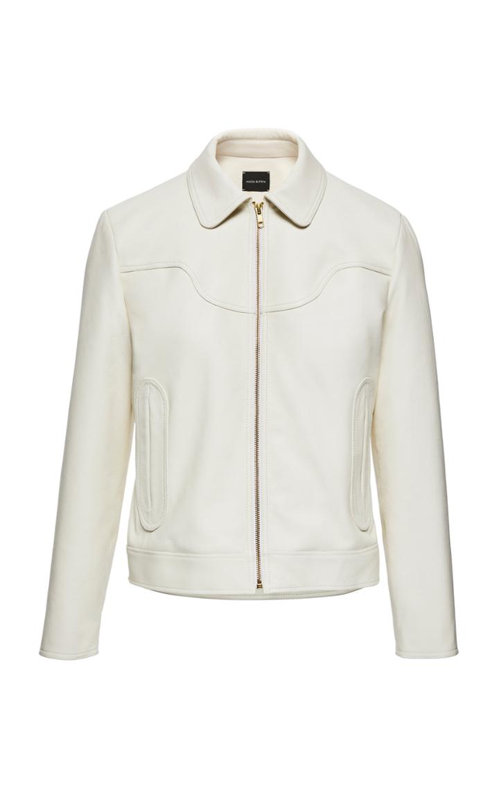 Magda Butrym St. Monica Leather Jacket