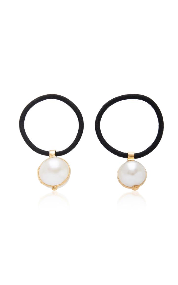 Rosantica Epica Pearl Embellished Hair Ties