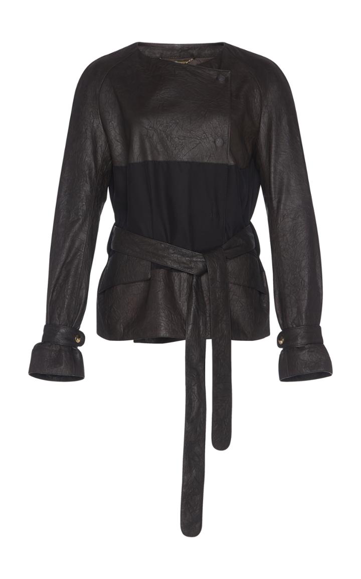 Roberto Cavalli Belted Jacket