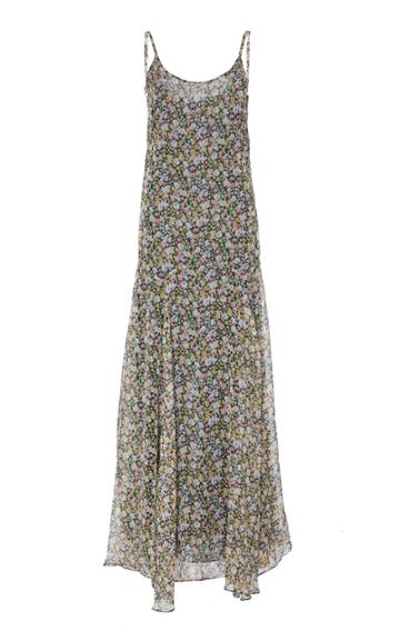 Eywasouls Tracy Silk Maxi Dress