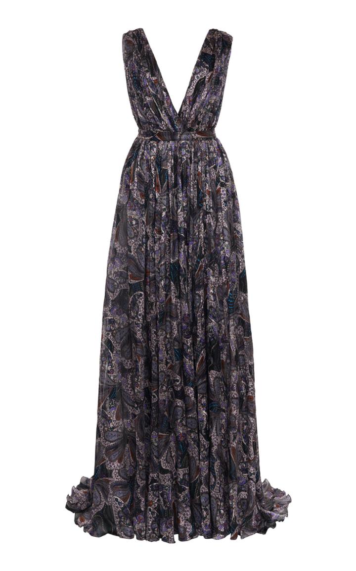 Moda Operandi Etro Paisley Printed Silk Dress Size: 38