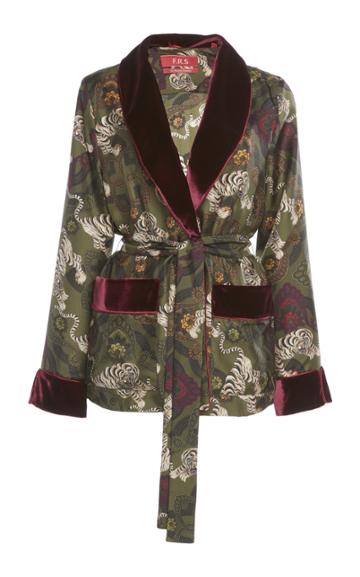 For Restless Sleepers Armonia Silk Twill Jacket