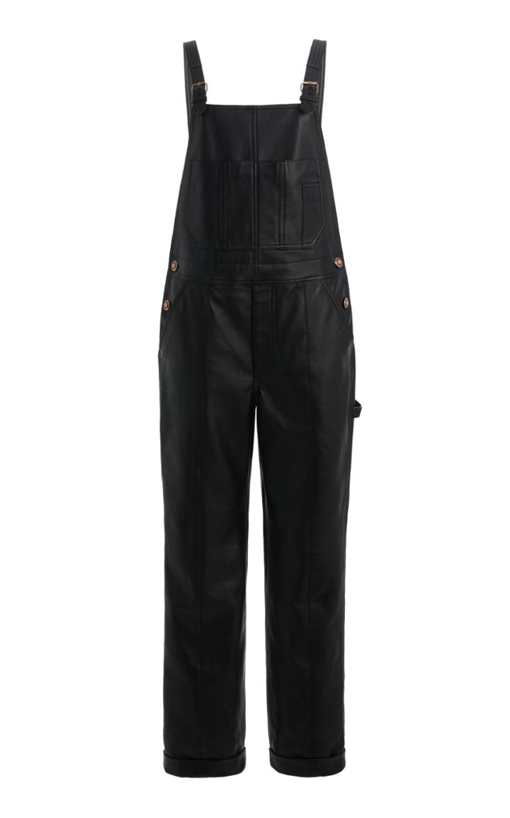 Moda Operandi Gabriela Hearst Hans Leather Overalls