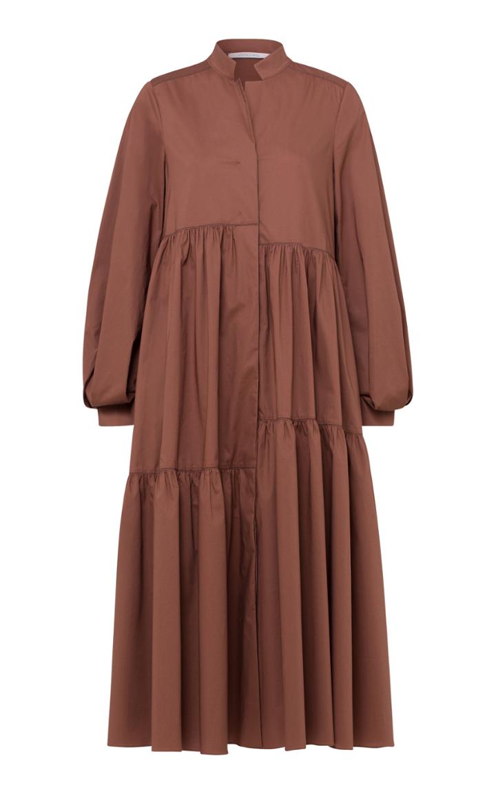 Dorothee Schumacher Cotton-blend Poplin Midi Dress