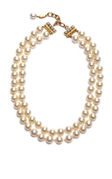 Preorder Vintage Chanel Chanel Double Strand Pearl Necklace From What Goes Around Comes Around
