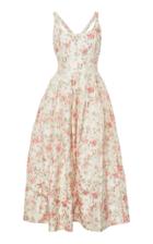 Brock Collection Daphne Floral-print Silk-charmeuse Dress