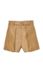 Moda Operandi Lanvin Wool-silk Blend Gabardine Mini Shorts Size: 34