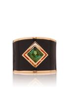 Gilan Hafsa 18k Rose Gold And Tourmaline Ring