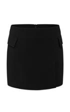 Moda Operandi Alex Perry Izzy Satin Crepe Mini Skirt