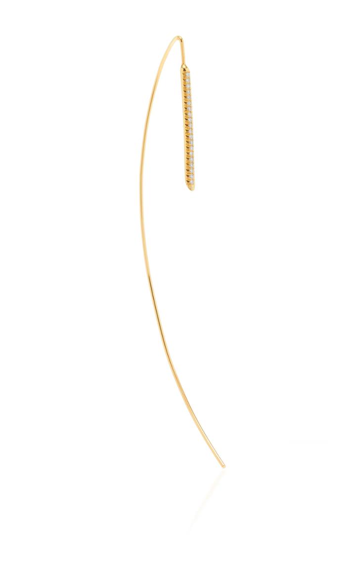 Wwake Single Short Fixed Pendulum Earring