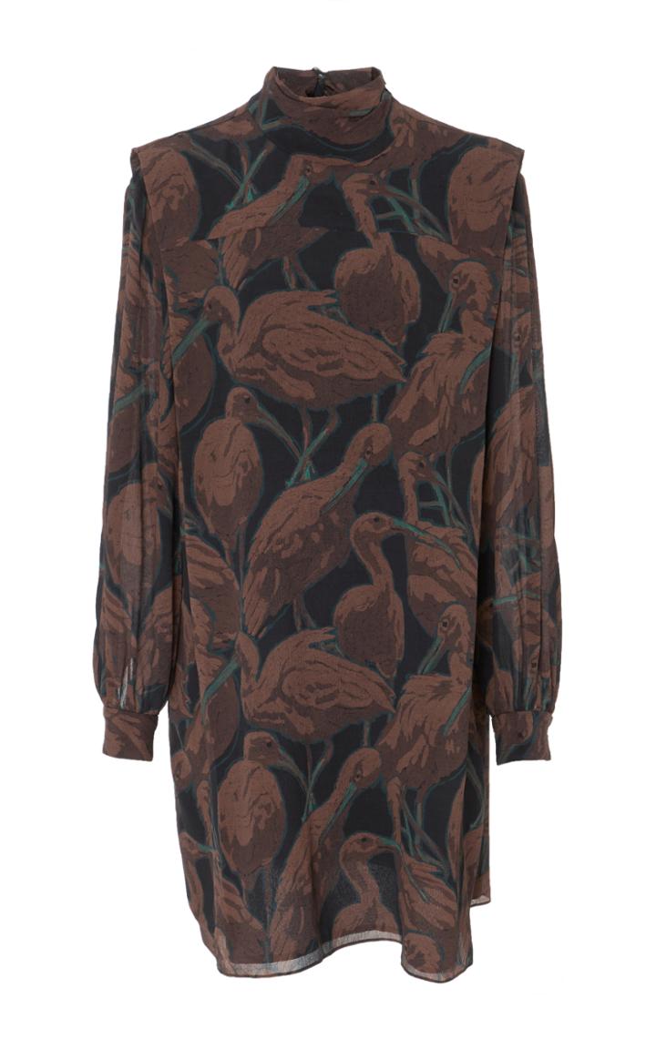 Whit Ginko Bird Dress