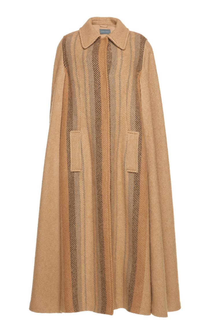 Alberta Ferretti Tweed Cape