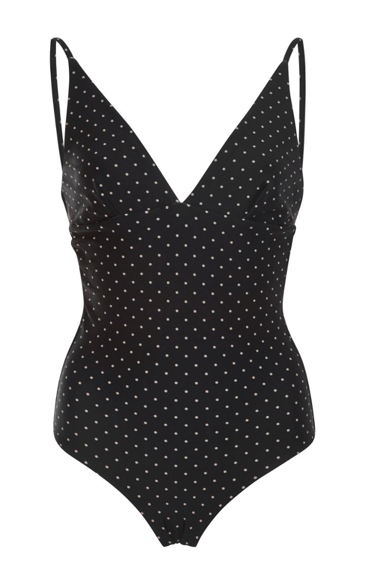Matteau Swim Polka-dot One Piece Swimsuit