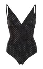 Matteau Swim Polka-dot One Piece Swimsuit
