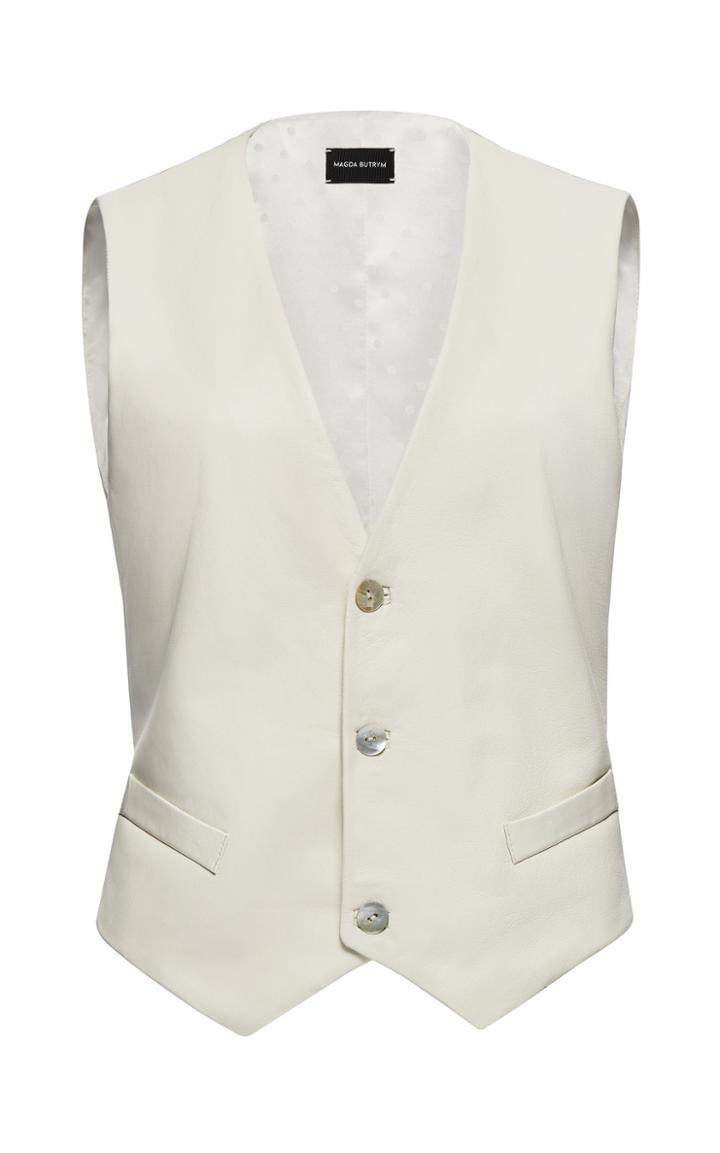 Magda Butrym Tulsa Leather Vest