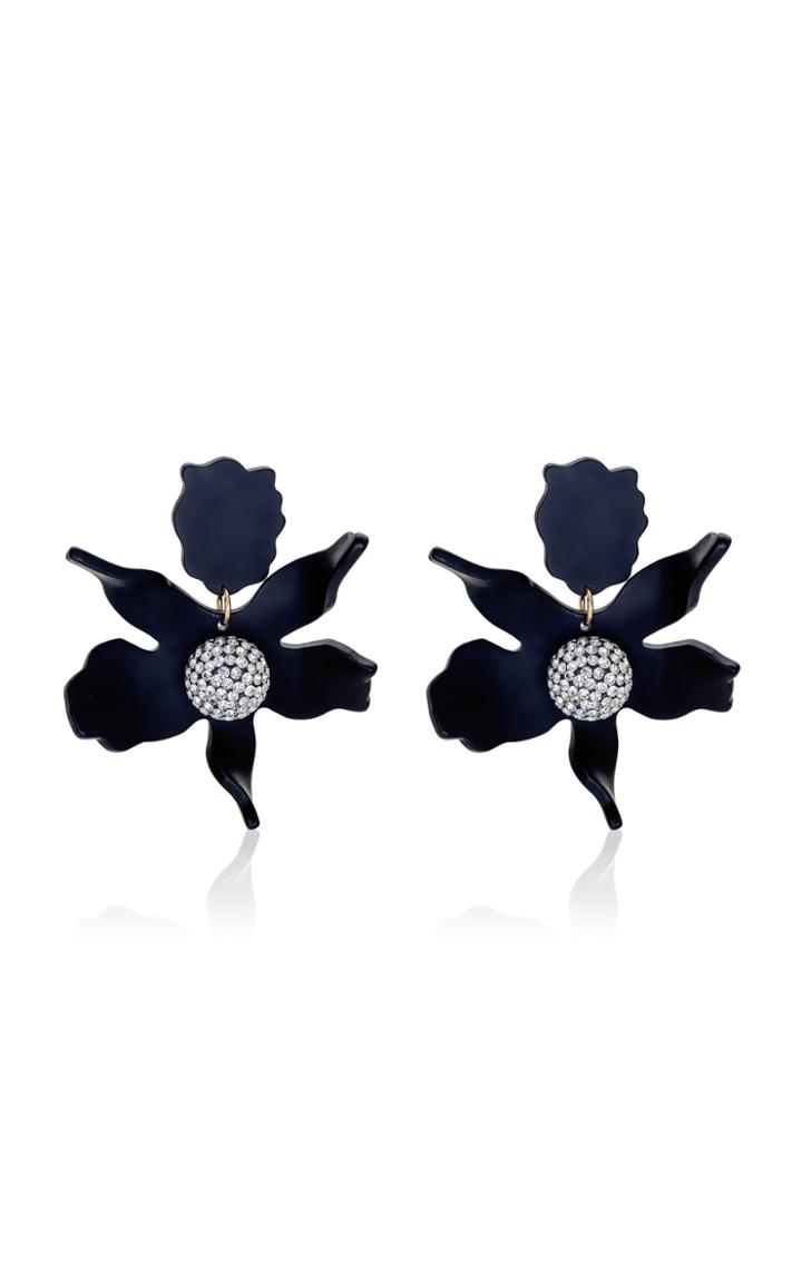 Lele Sadoughi Lily Crystal-embellished Acetate Earrings