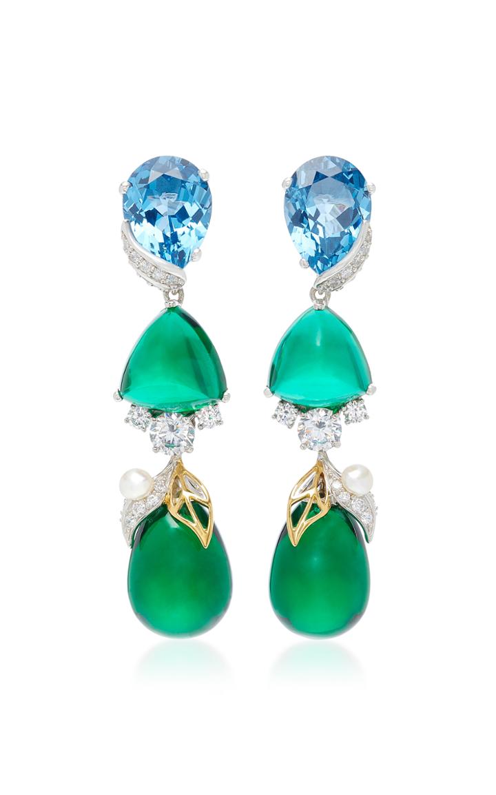 Anabela Chan M'o Exclusive Emerald Berry Earrings