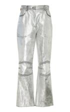 Cdric Charlier Metallic Cotton Pants