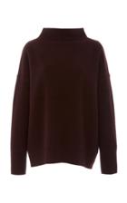 Vince Funnel-neck Cashmere Pullover Sweater