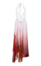 Moda Operandi Missoni Ombr Asymmetric Pointelle-knit Halter Dress Size: 38