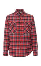 Off-white C/o Virgil Abloh Checked Cotton-blend Shirt