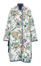 Tory Burch Katrina Long Quilted Coat