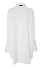 Ellery Cynthia Button-detailed Cotton Shirt Dress