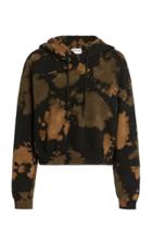 Cotton Citizen Milan Cropped Tie-dyed Cotton Hoodie