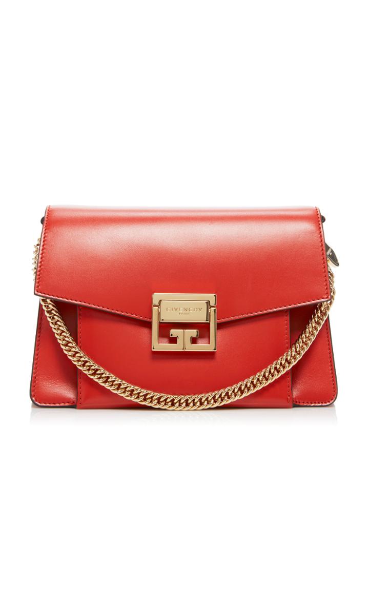 Givenchy Gv3 Small Leather Shoulder Bag