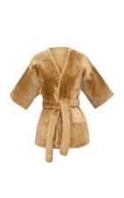 Alejandra Alonso Rojas Reversible Shearling Wrap Coat