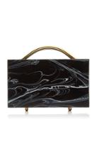 L'afshar Small Eugene Marble Clutch