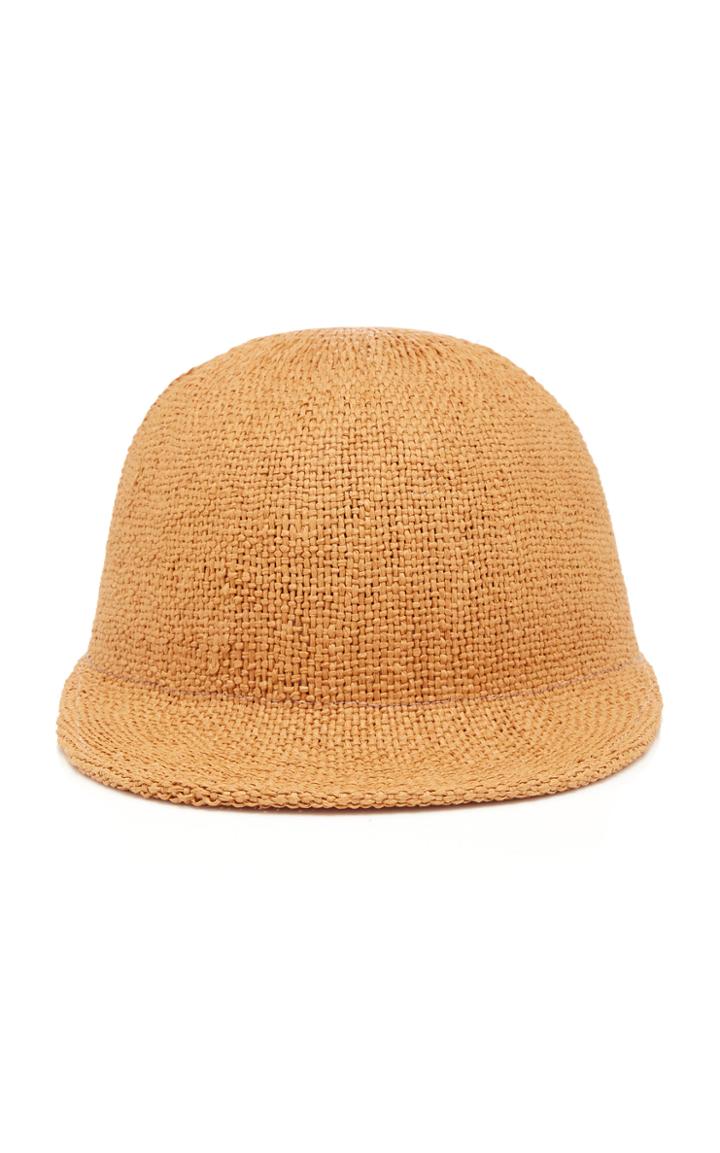 Janessa Leone Damien Straw Cap