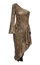 Maria Lucia Hohan Zorya Sequin Chiffon Dress