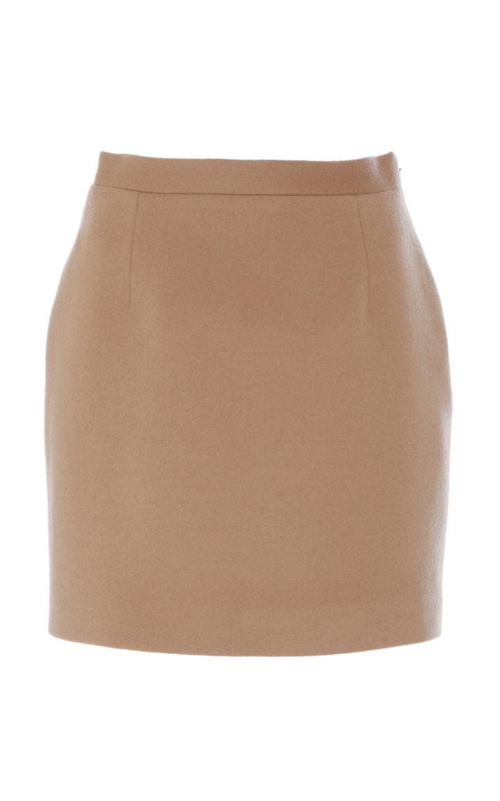 Alessandra Rich Wool-blend Mini Skirt