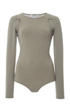 Moda Operandi Max Mara Villa Strap-detailed Ribbed-knit Sweater Size: Xs
