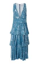 Cynthia Rowley Bondi Sequin Ruffle Dress