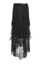 Olivier Theyskens Telsi Long Tiered Lace Skirt