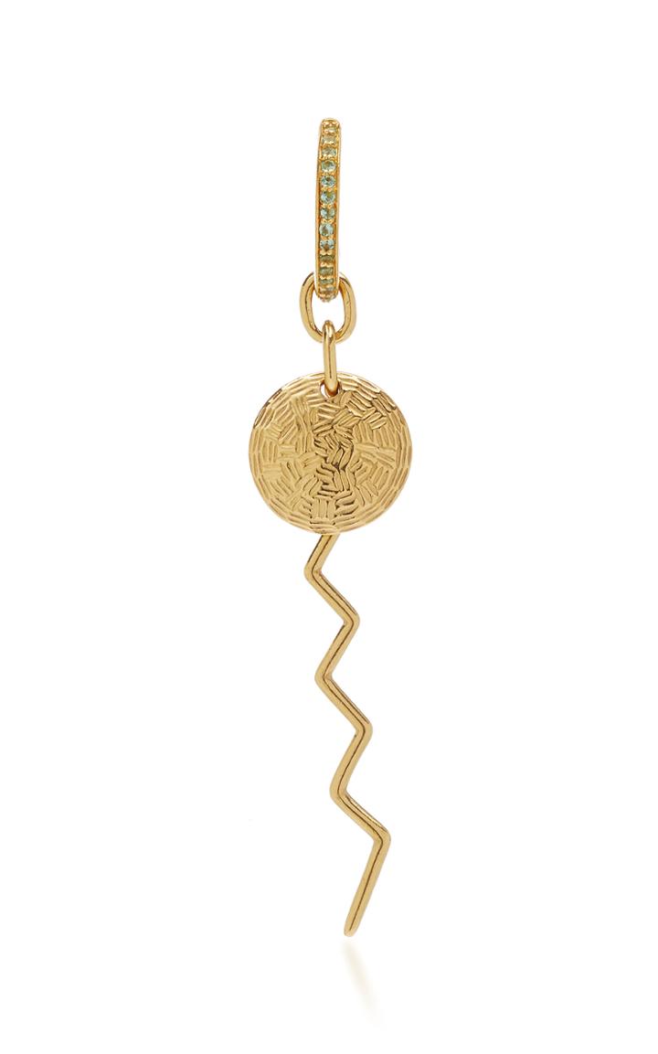 Maria Black Como Crystal-embellished Gold-plated Earring