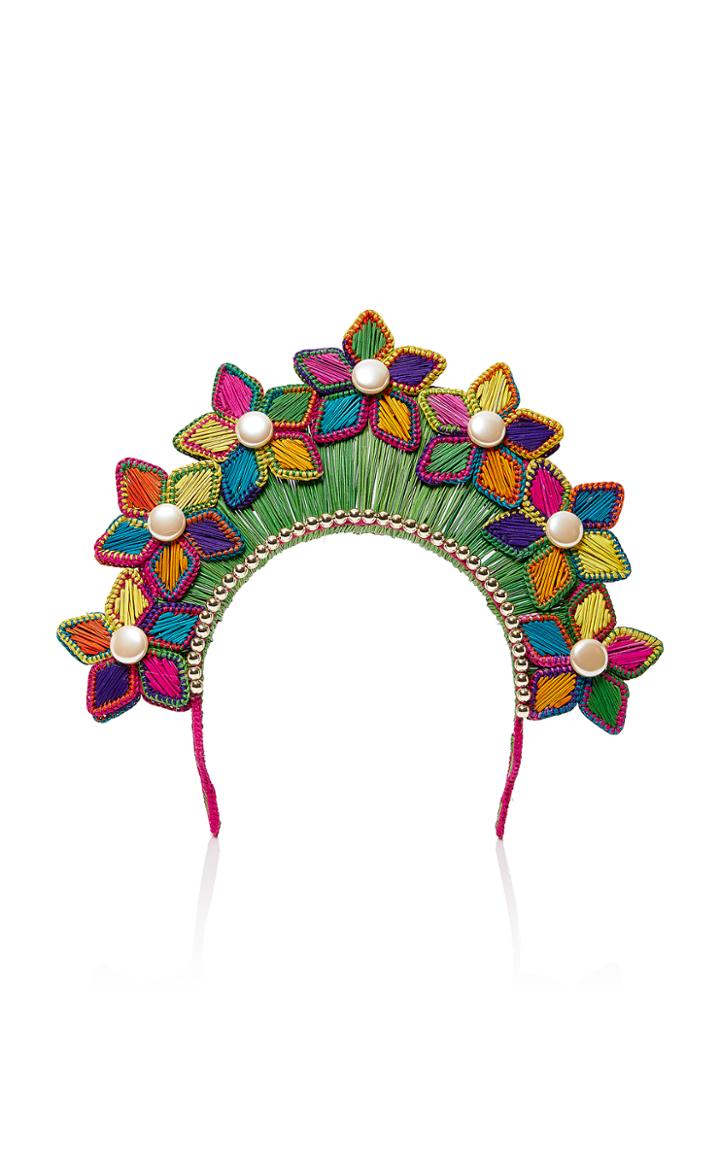 Magnetic Midnight Full Bloom Headpiece
