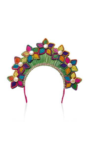 Magnetic Midnight Full Bloom Headpiece