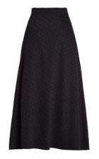 Moda Operandi Saks Potts Cobra Logo-print Jersey A-line Midi Skirt
