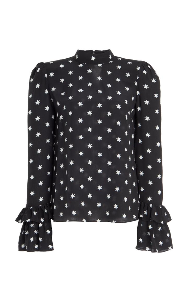 Moda Operandi Erdem Marvine Silk Printed Top