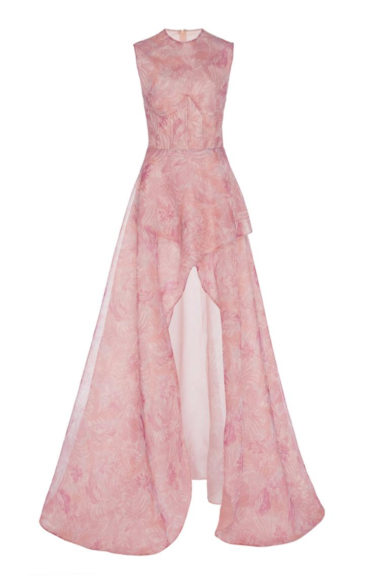 Costarellos Sleeveless Organza Dress