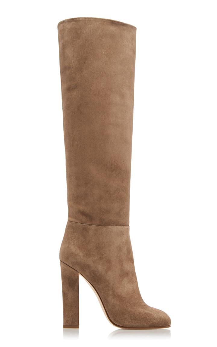 Victoria Beckham High Rise Suede Boots
