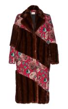 Giuseppe Di Morabito Faux Fur Jacquard Coat