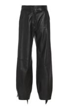 Off-white C/o Virgil Abloh Leather Wide-leg Pants